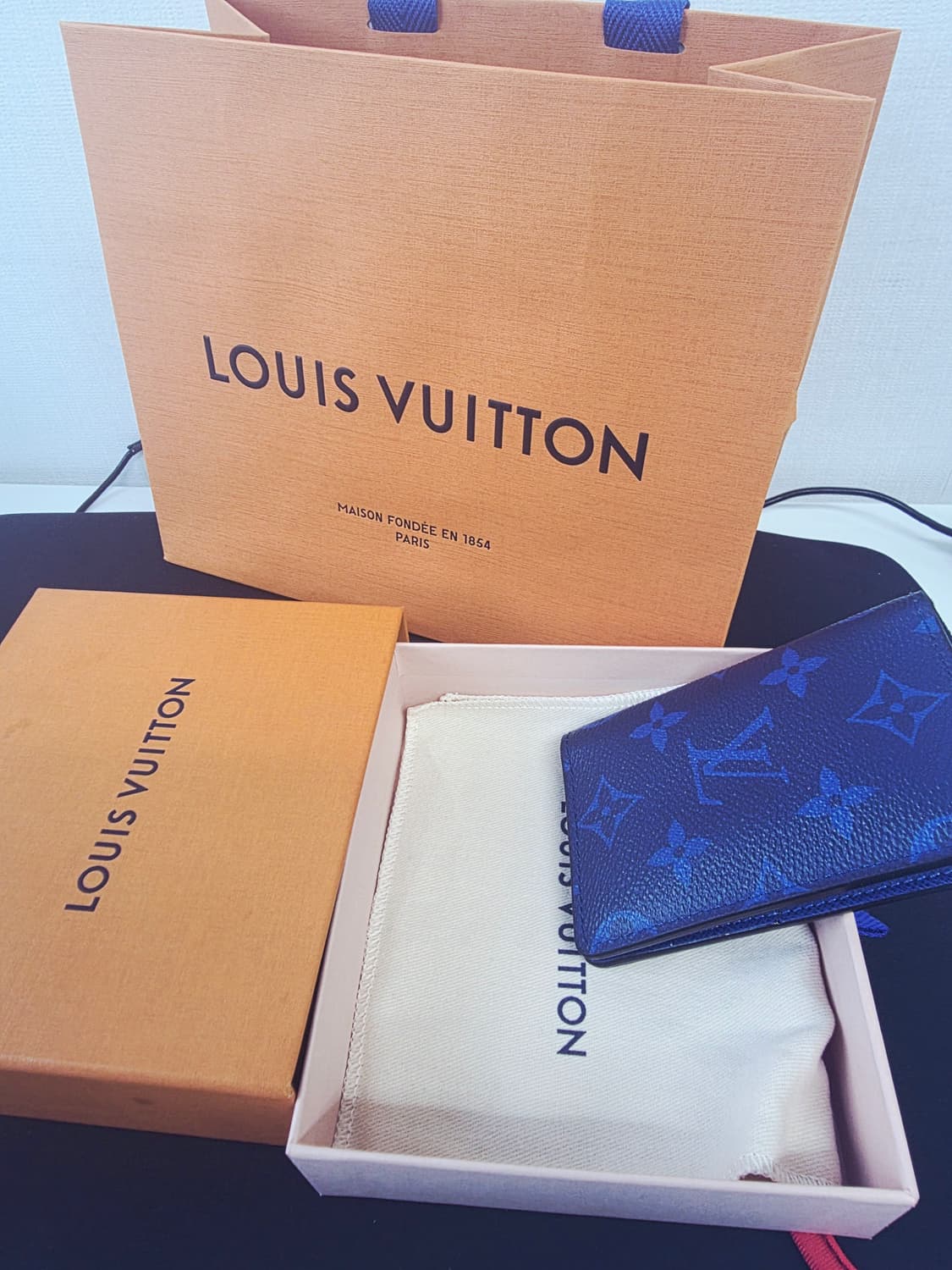 루이비통 오거나이저 카드지갑 코발트블루 상품이미지1