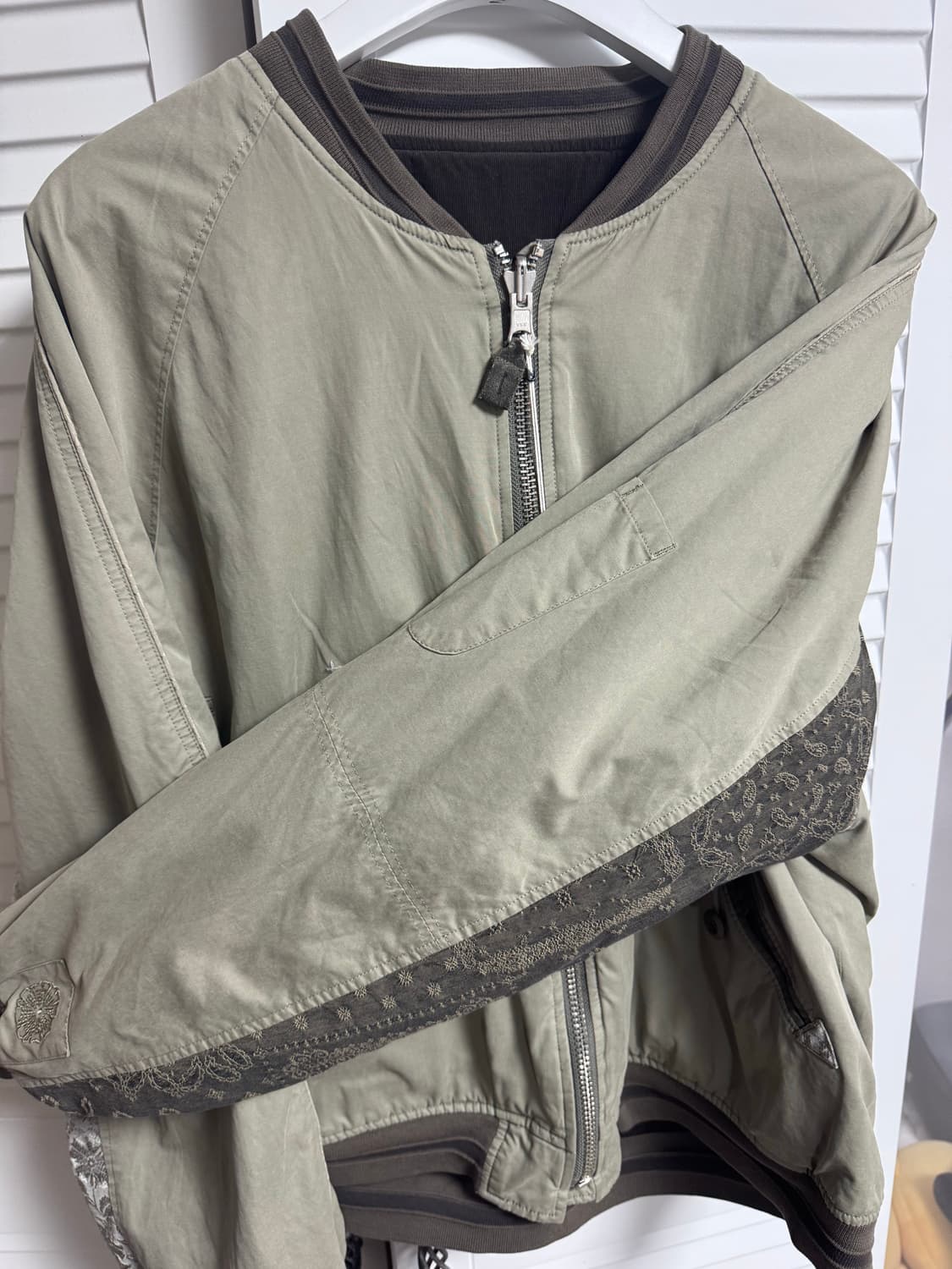 [4]초판 폴리테루 플로럴 수베니어 봄버 4사이즈 상품이미지5