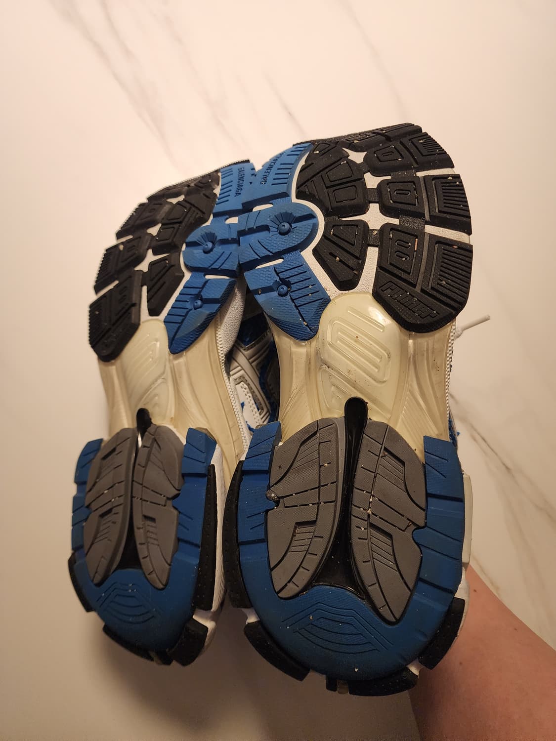 [39]발렌시아가 러너 스니커즈 블루 화이트 상품이미지4