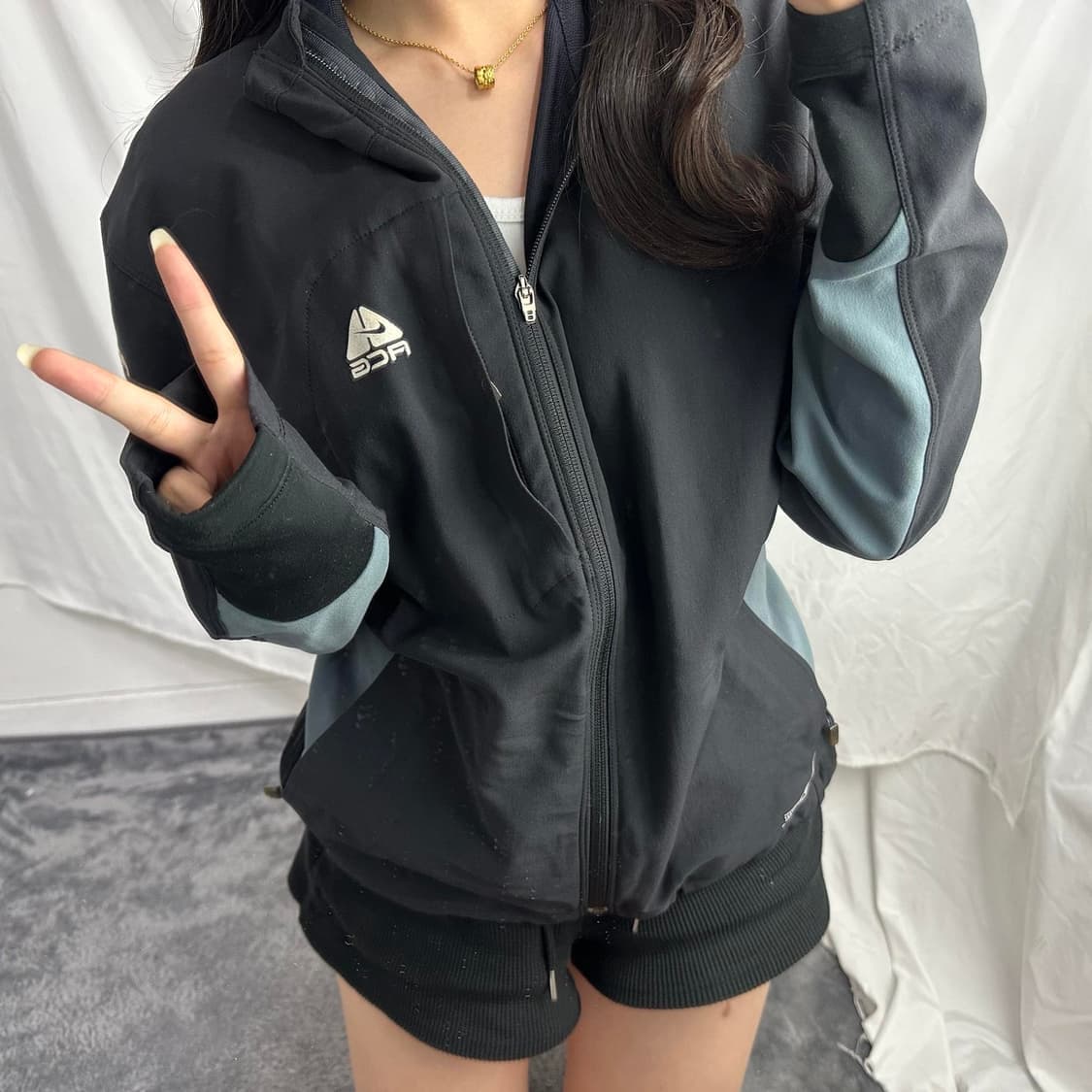 (새제품)00s 나이키 acg고프코어 바람막이 집업 자켓(M/L) 팝니다 상품이미지4