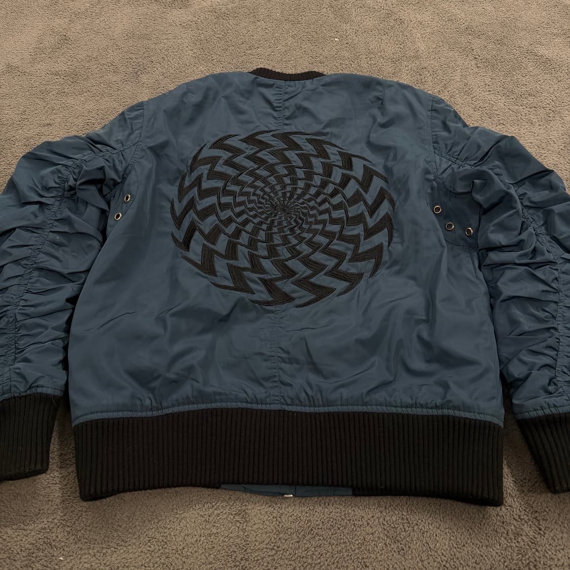 [ 정품/S ] 디젤 MA-1 블루종 항공점퍼 상품이미지4