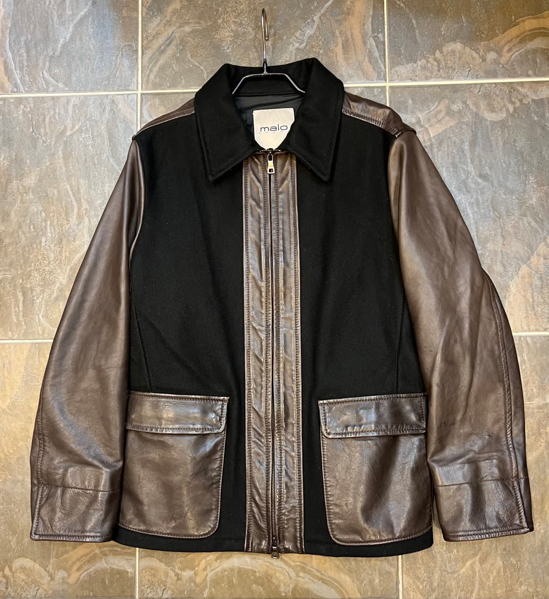 말로 가죽 자켓(정품) 상품이미지1
