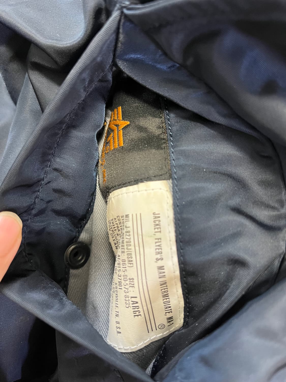 알파인더스트리 항공점퍼L-XL 상품이미지3