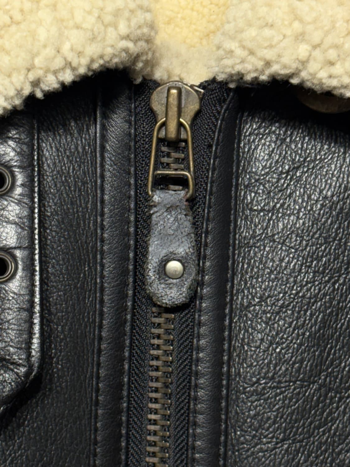 B-3 폭격기 양가죽 무스탕  상품이미지2