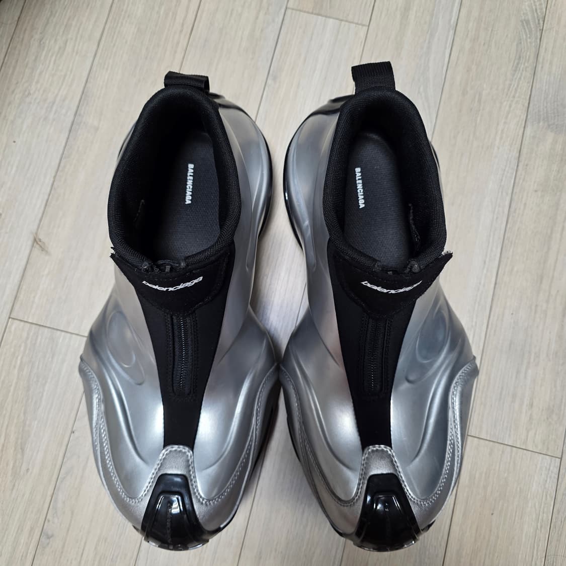 발렌시아가 바스켓볼 스니커즈 40 실버 상품이미지2