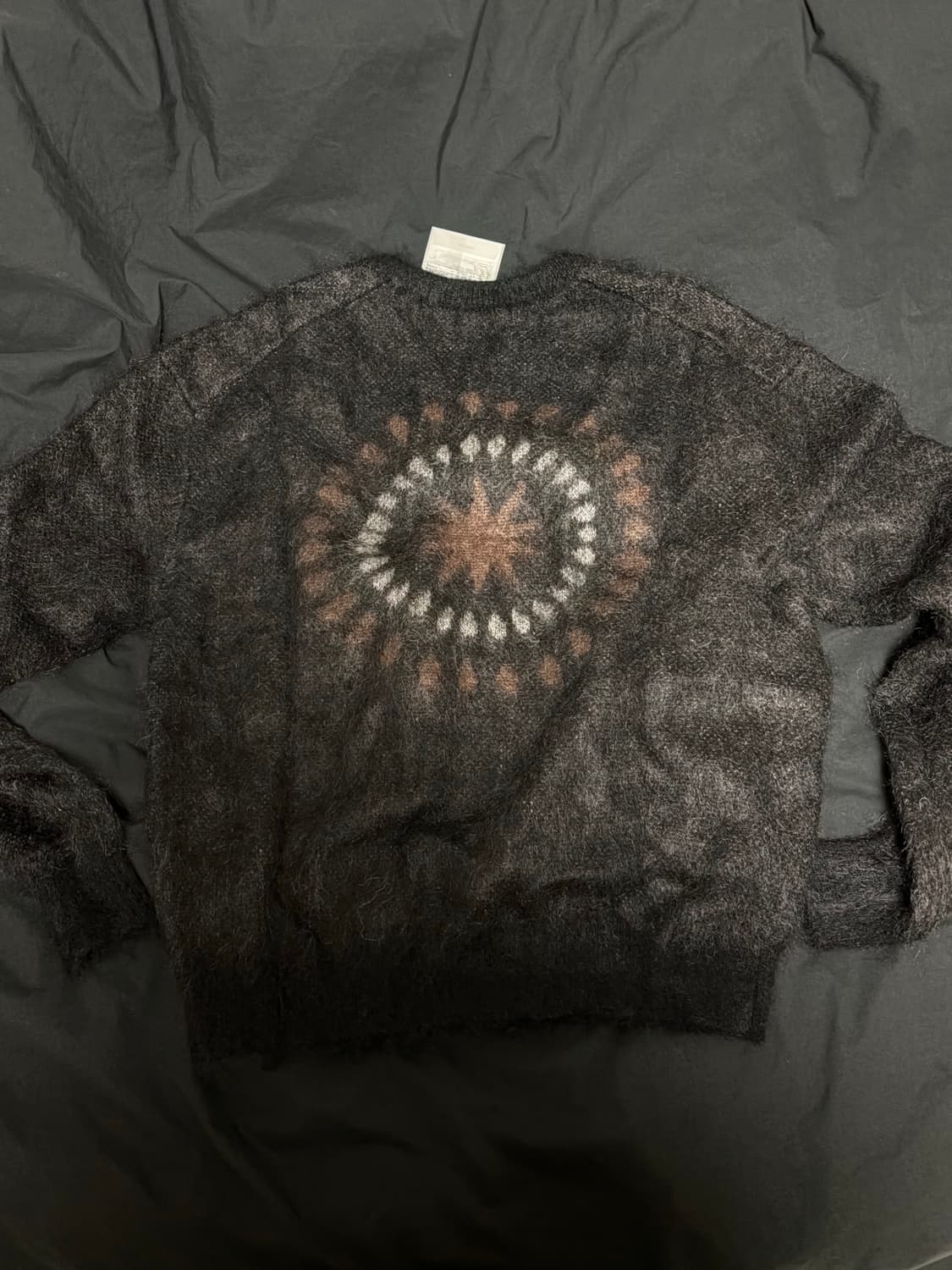 해칭룸 하나비 모헤어 가디건 블랙 3size 상품이미지2