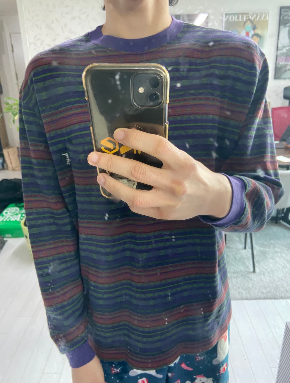 [M] 80s 스투시 tomtom 롱슬리브 상품이미지6