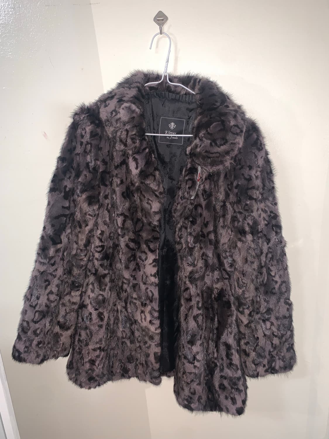 호피 퍼자켓 상품이미지1