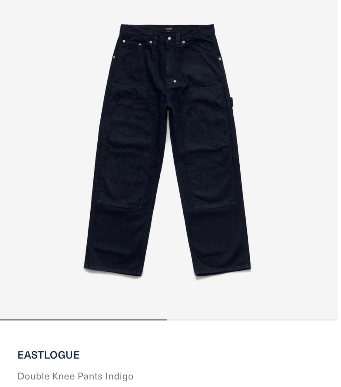 이스트로그 더블니 팬츠 상품이미지1