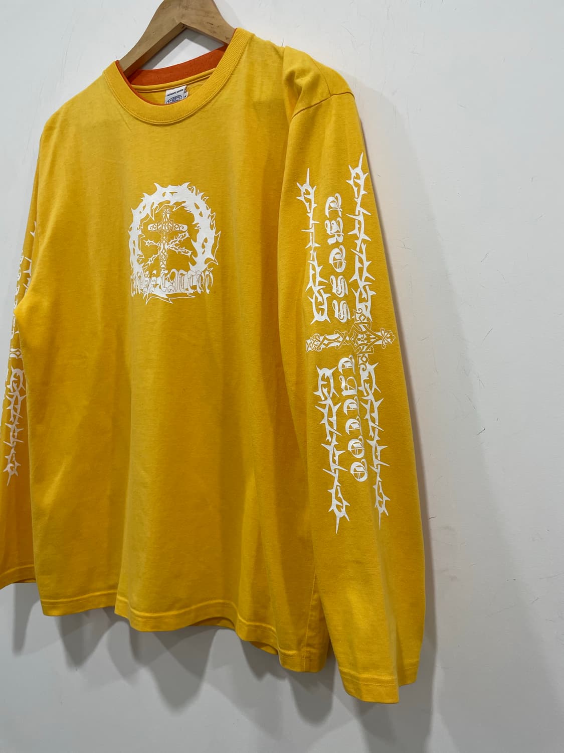 90’s Jpn Flybeans 고딕 크로스 타투 롱 슬리브 상품이미지8