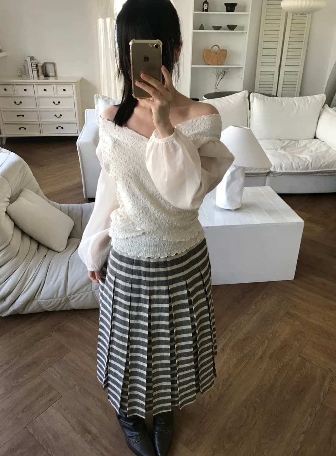 Vintage wrap blouse 상품이미지8
