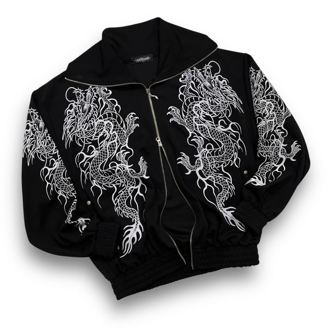 왓더파티 오리엔탈 드래곤 다크 트랙 투웨이 자켓 상품이미지2
