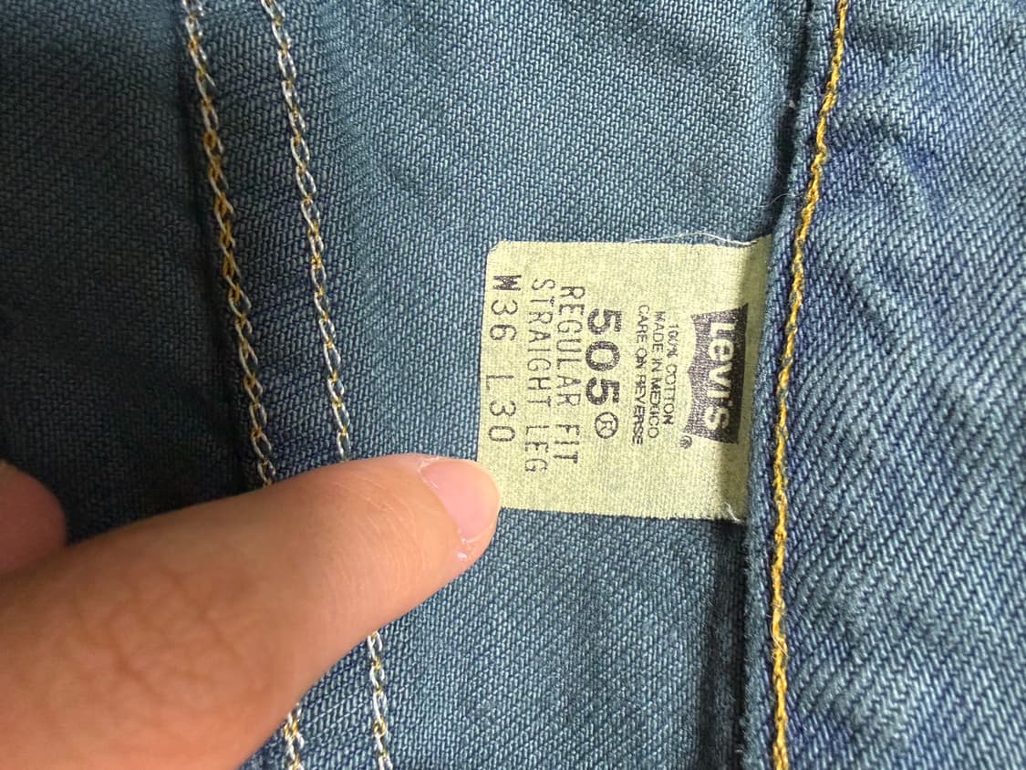 Levi’s 리바이스505 빈티지 w36 l30 상품이미지3