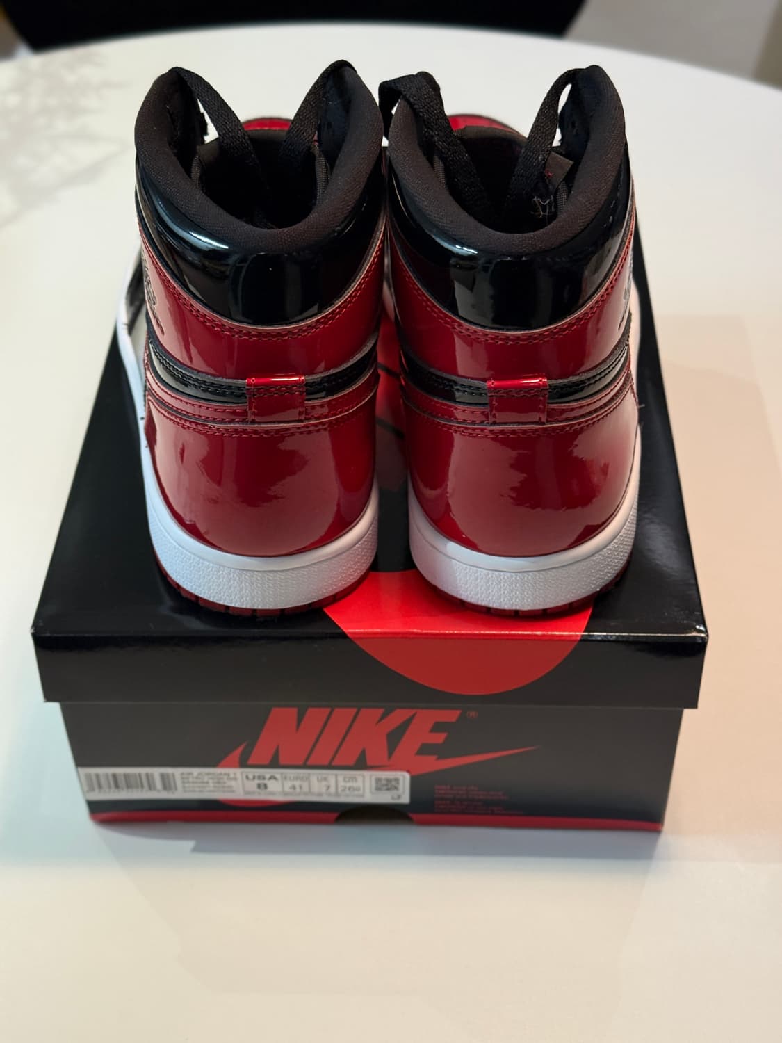 [260] 조던 1 레트로 하이 OG 페이턴트 브레드  상품이미지2