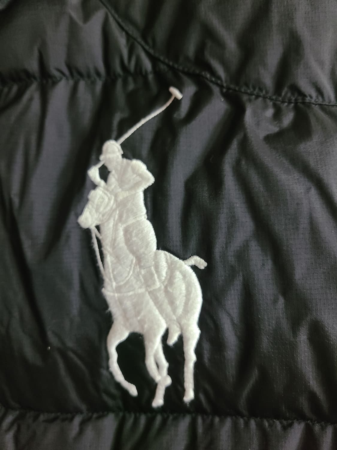 폴로 오리털 조끼 블랙 L 상품이미지3