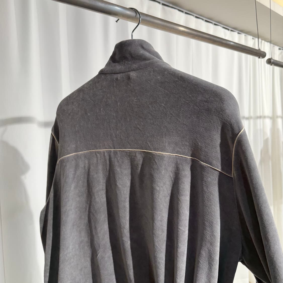 (XL) 셀린느 트리오페 벨루어 트랙 벨벳 집업  상품이미지4