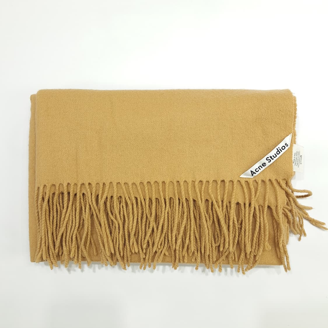 MX104 아크네 스튜디오 클래식 카멜 빅사이즈 울 목도리 머플러 상품이미지7