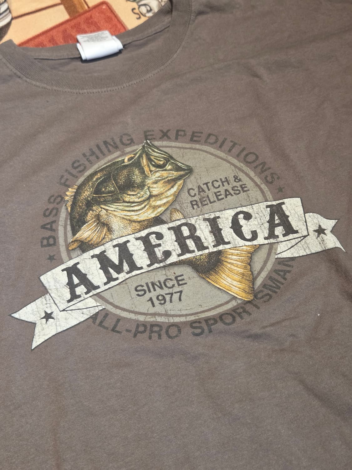 아메리카 배스 피닝 티셔츠 상품이미지3