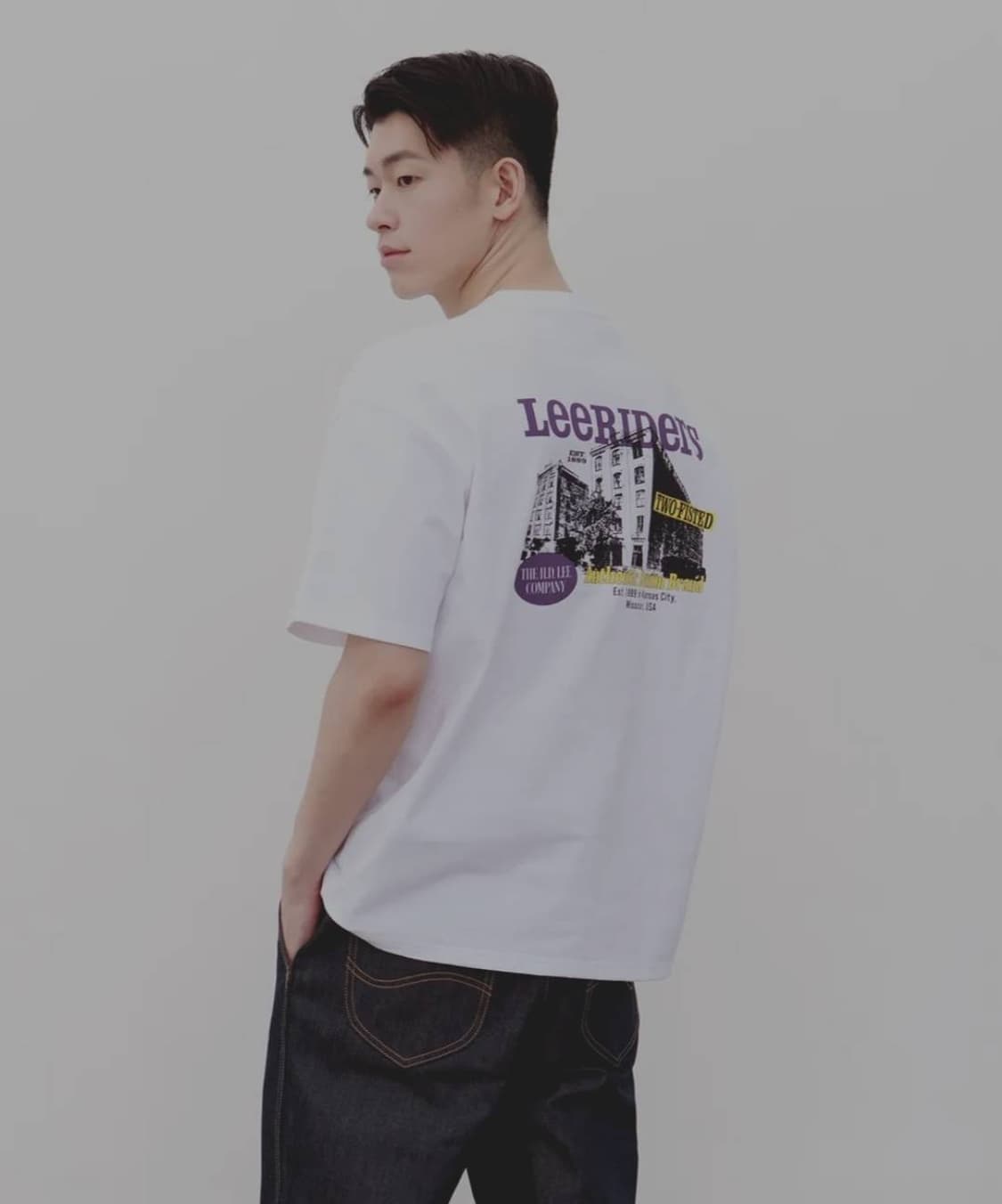 리(Lee) 아카이브 빽 로고 티셔츠
M size

 상품이미지2