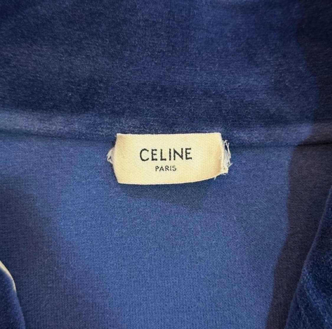 [리오브전포점] 셀린느 트리오페 벨루어 트랙 벨벳 집업 상품이미지4