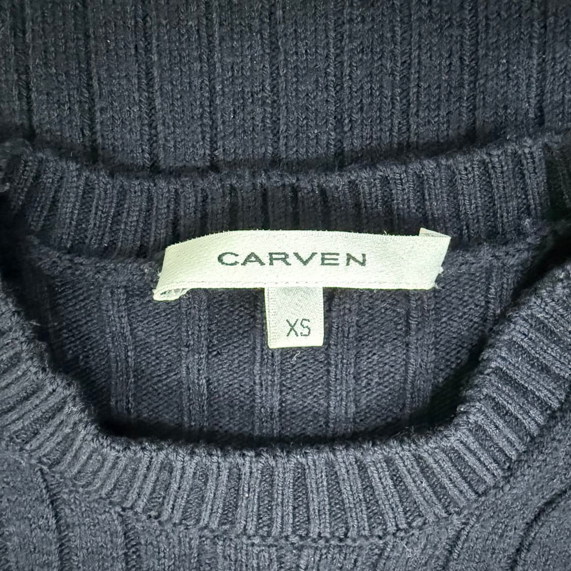 XS 까르뱅 여성 골지 울 니트 원피스 0129T1 상품이미지3