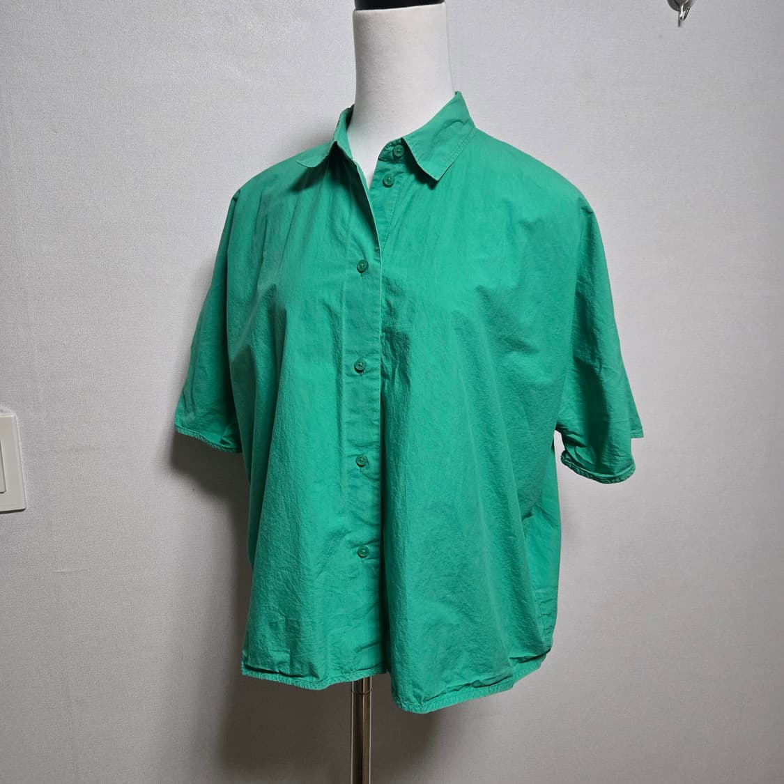 코스 코튼 반팔셔츠/ 여성 셔츠/ 여성 블라우스 상품이미지6