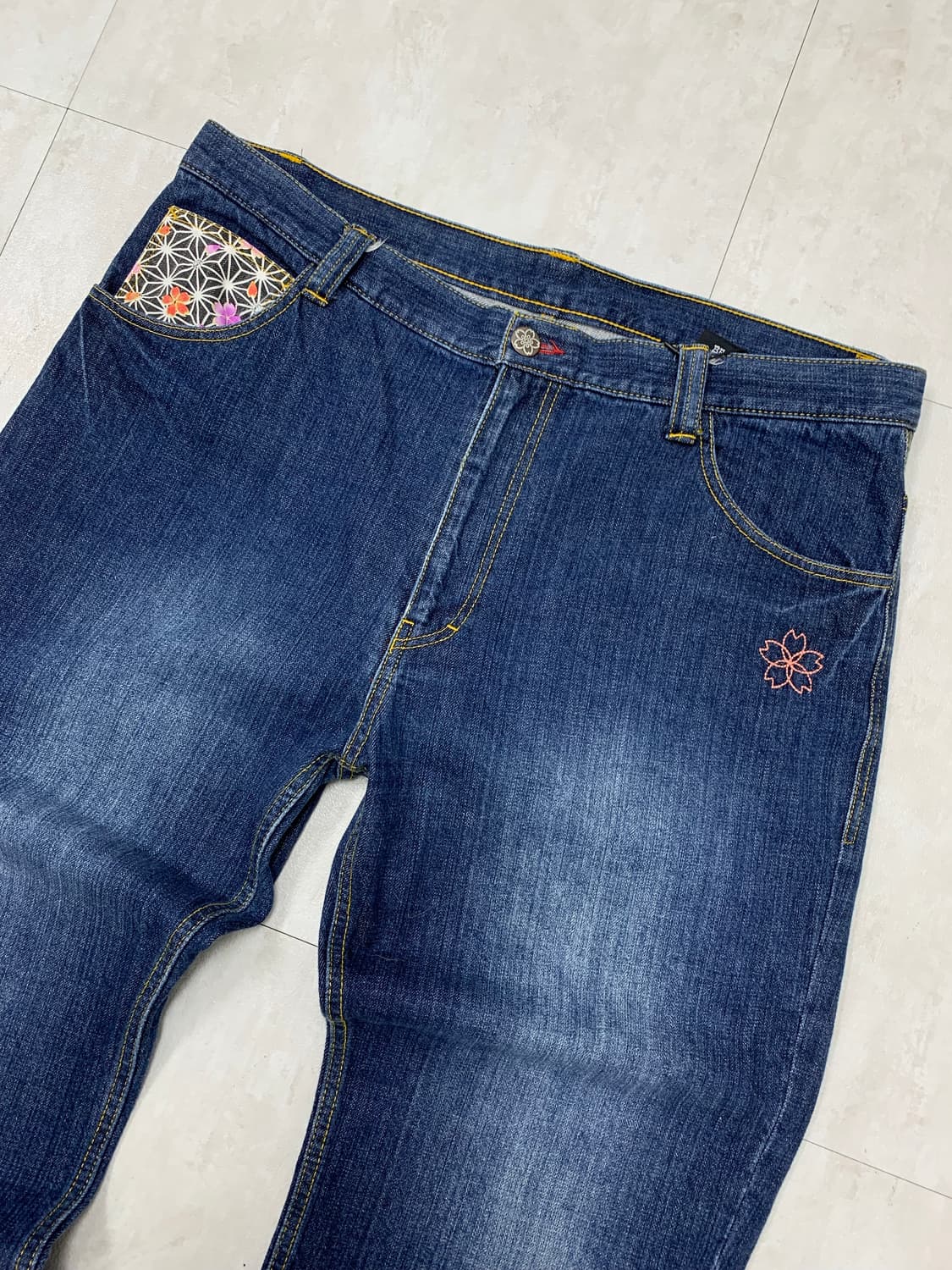 오리엔탈 디테일 데님 팬츠 #170 상품이미지2