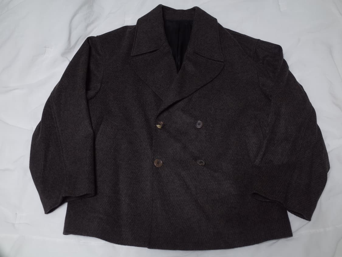 [M] 유스 (YOUTH) 크롭 피코트 브라운 MCT-1206-BR 상품이미지2