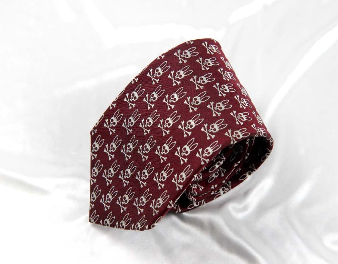 사이코 버니 8.3cm A+등급 남자 명품 넥타이 상품이미지1