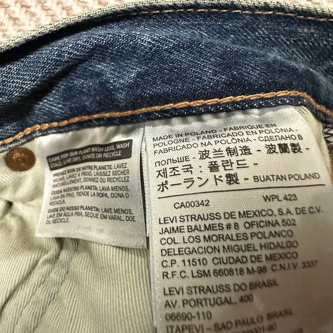 LEVI'S 501 premium jeans 상품이미지5