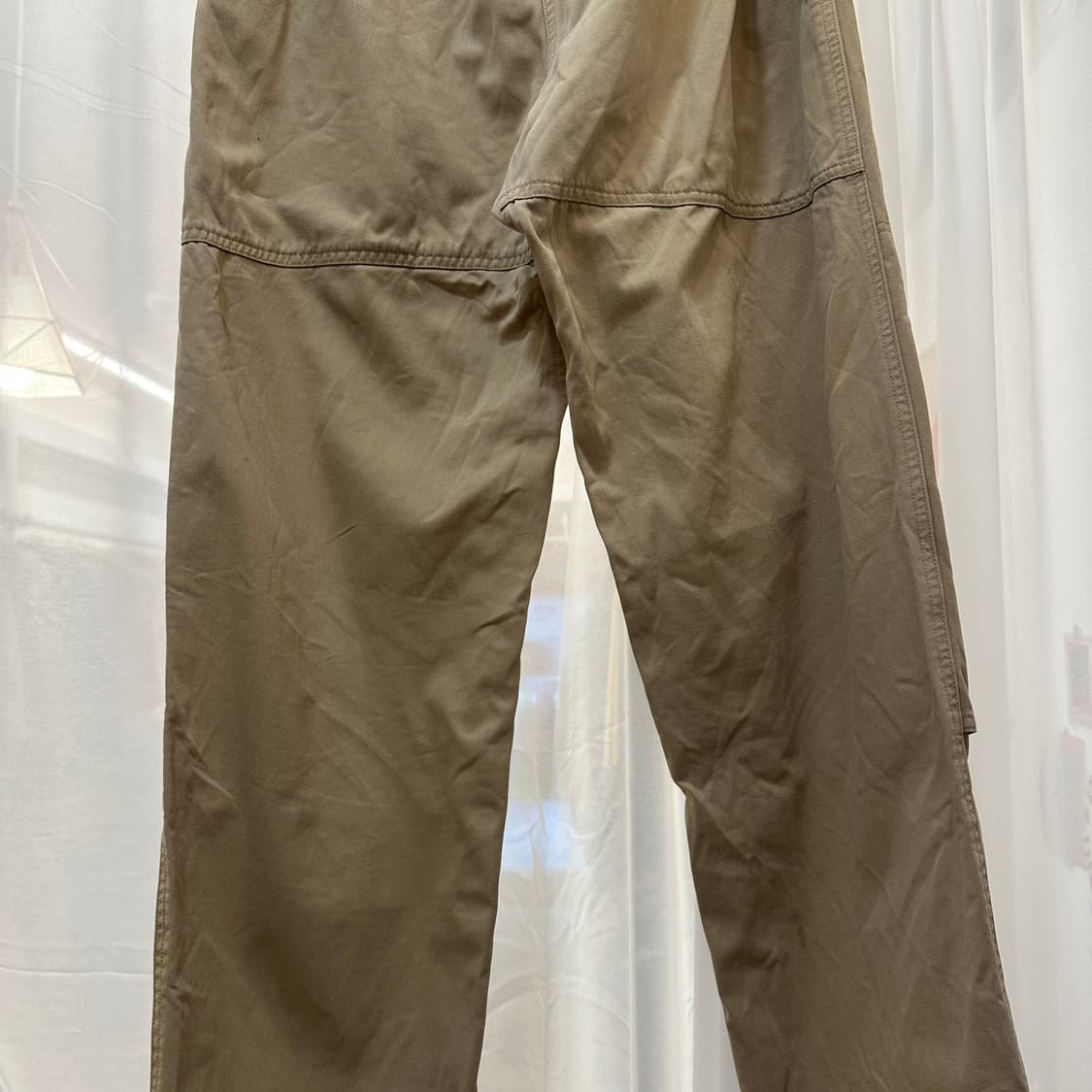 그라미치 베이지 색상의 면바지 L 상품이미지5