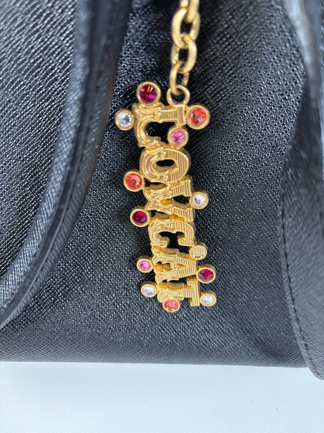 러브캣 블랙 키링 크로스백 가방 상품이미지2