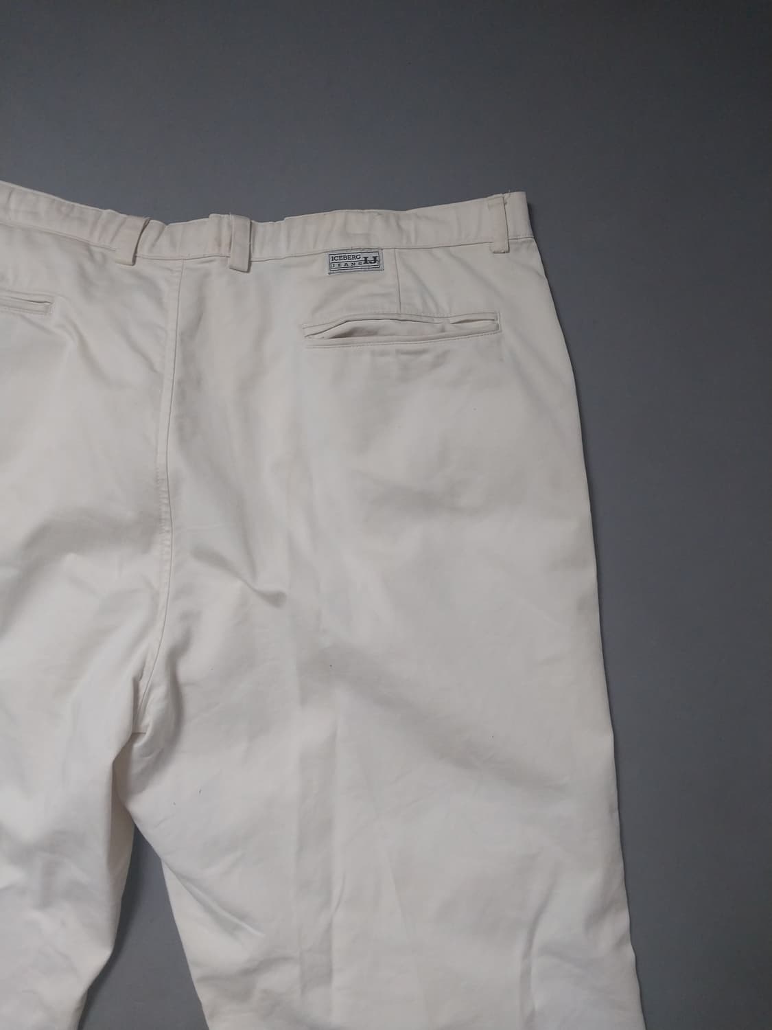 [37] 아이스버그 진스 린넨 벌룬 치노 팬츠 아이보리 상품이미지9