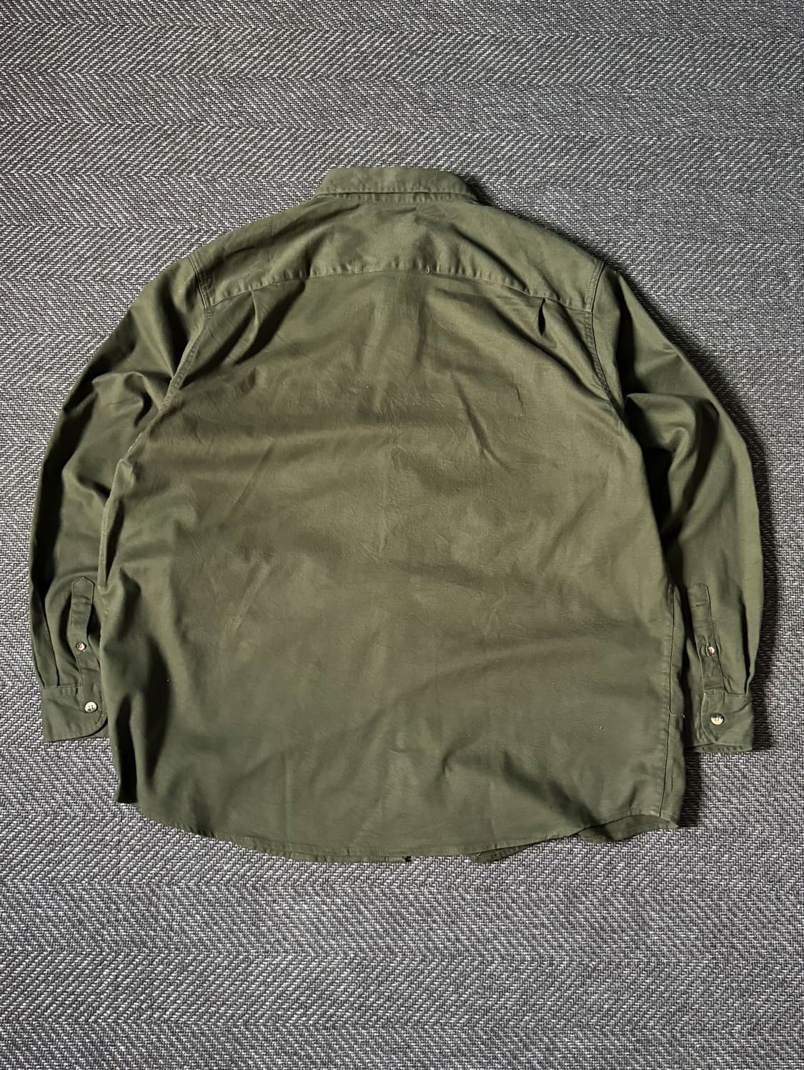 랭글러 데드스탁 올리브 헤비코튼 워크 셔츠 (110) 상품이미지6