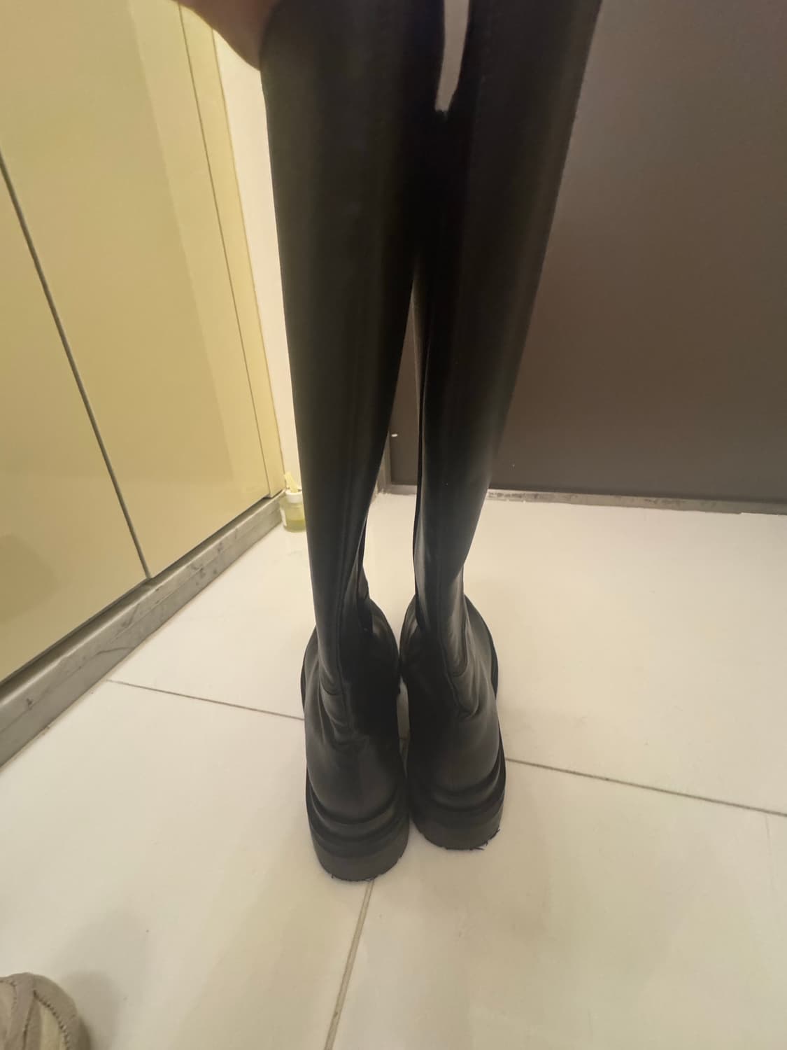 통굽 롱부츠 상품이미지5