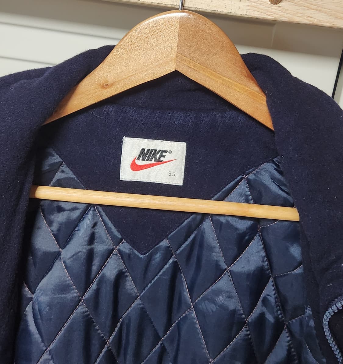 나이키 빅로고 올드스쿨 모직 빅로고 점퍼 자켓 상품이미지8