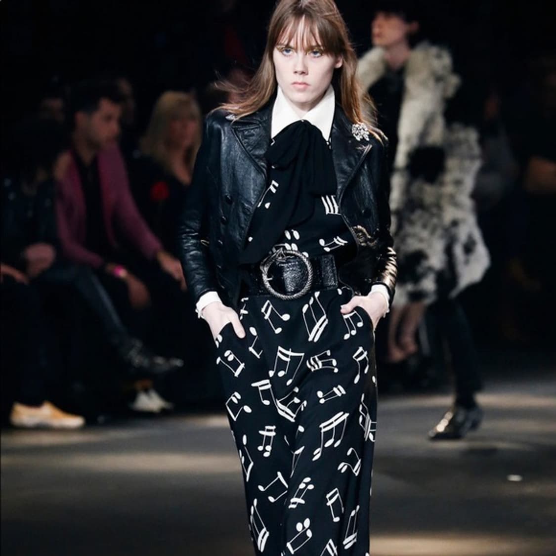 생로랑 16FW 음표 셔츠 상품이미지6