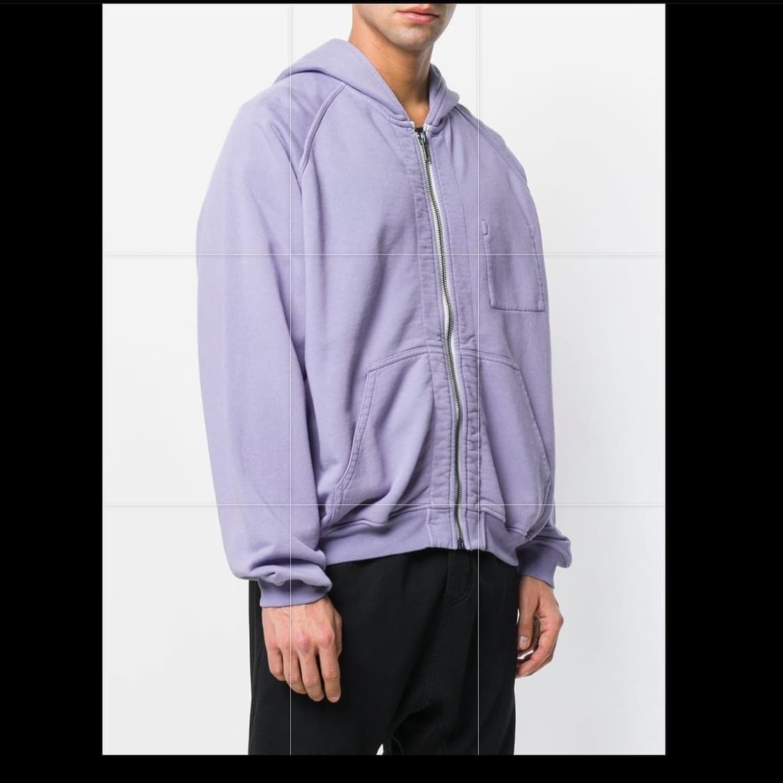 하이더 아커만 퍼플 퍼스 후드 집업 상품이미지3