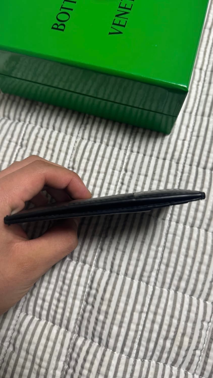 보테가베네타 카드지갑 케이스 블랙 상품이미지4