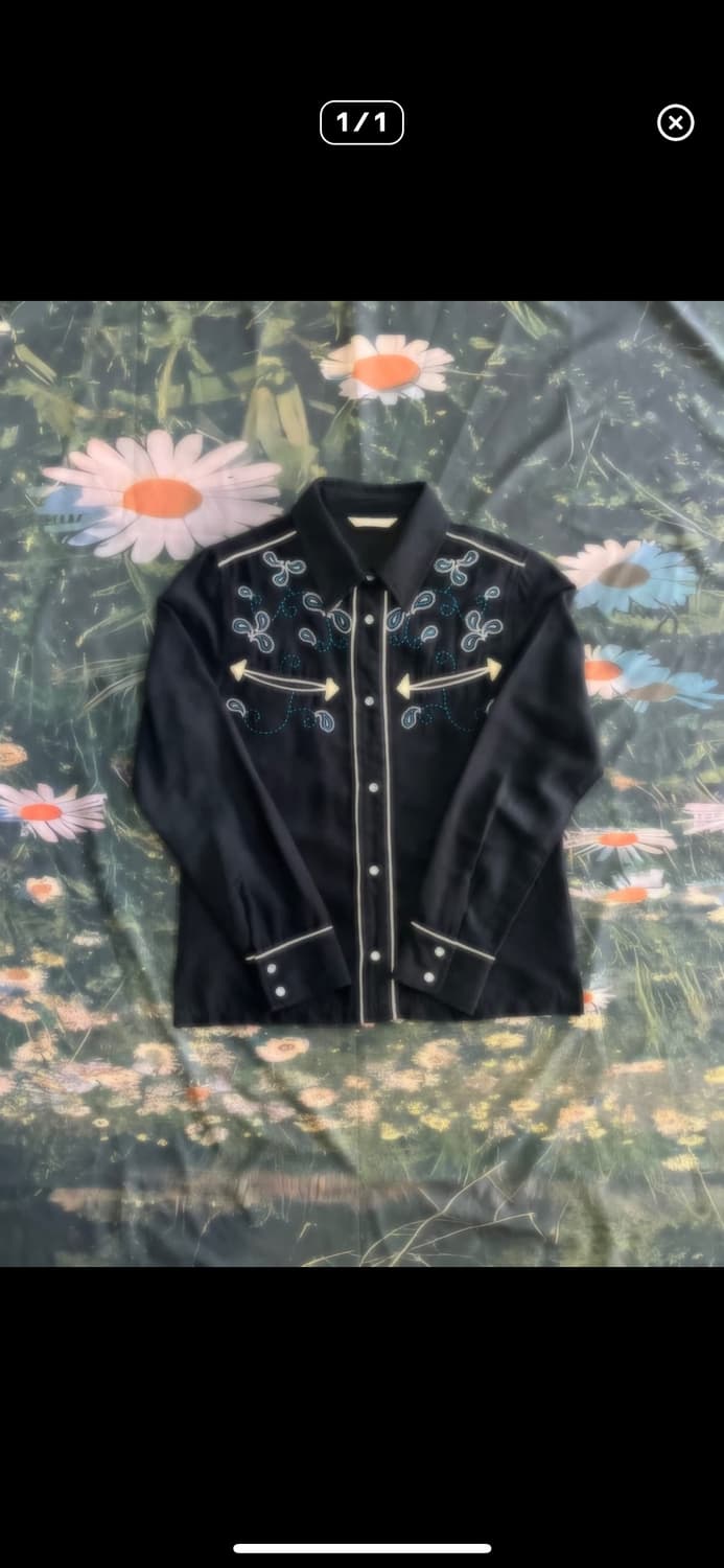 빈티지 웨스턴 로데오 셔츠 상품이미지1