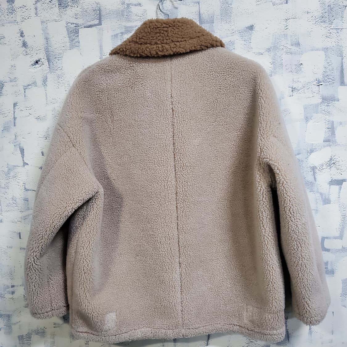 스튜디오톰보이 뽀글이 자켓 아이보리  무스탕  상품이미지2