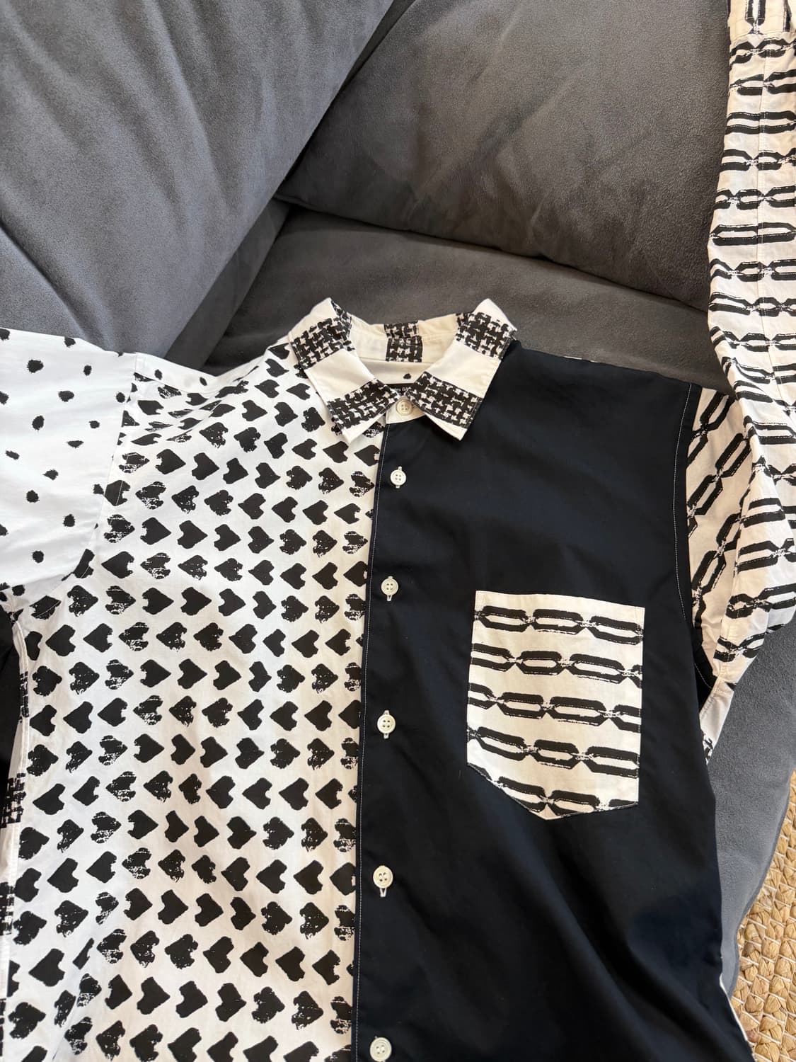 꼼데가르송 옴므 플러스 10AW 패턴 셔츠 상품이미지3