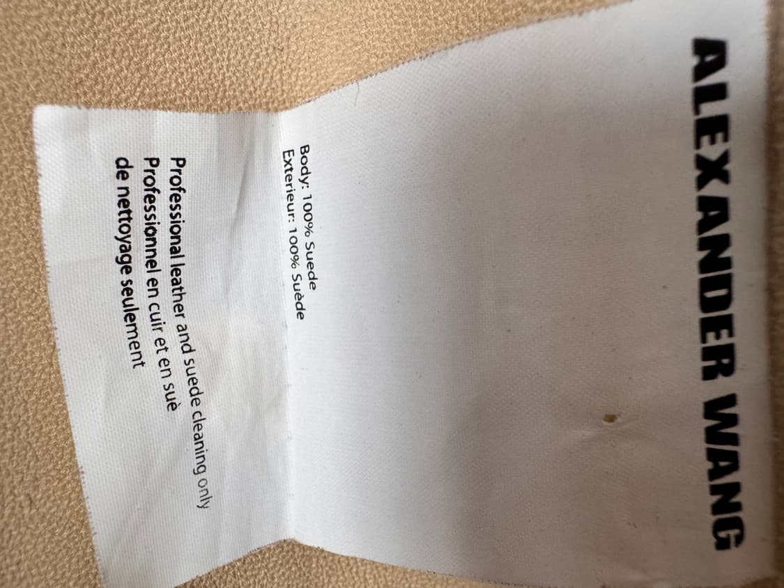 ALEXANDER WANG 스웨이드 자켓 베이지 Size 2(55,66사 상품이미지8