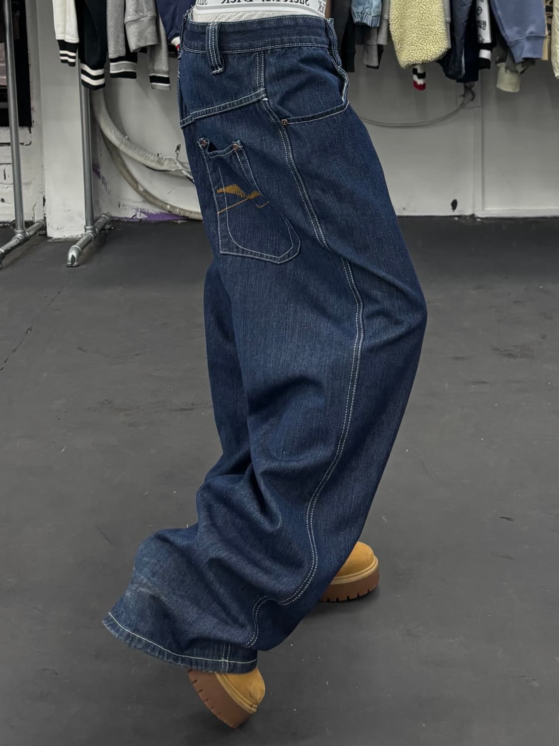 Davoucci 올드스쿨 데님팬츠 상품이미지2