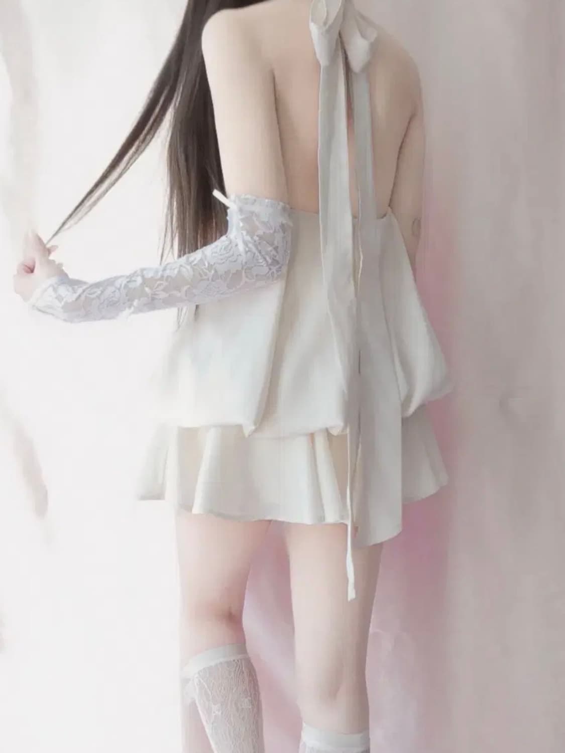 아우닝 aouning 캬라멜 원피스 상품이미지3