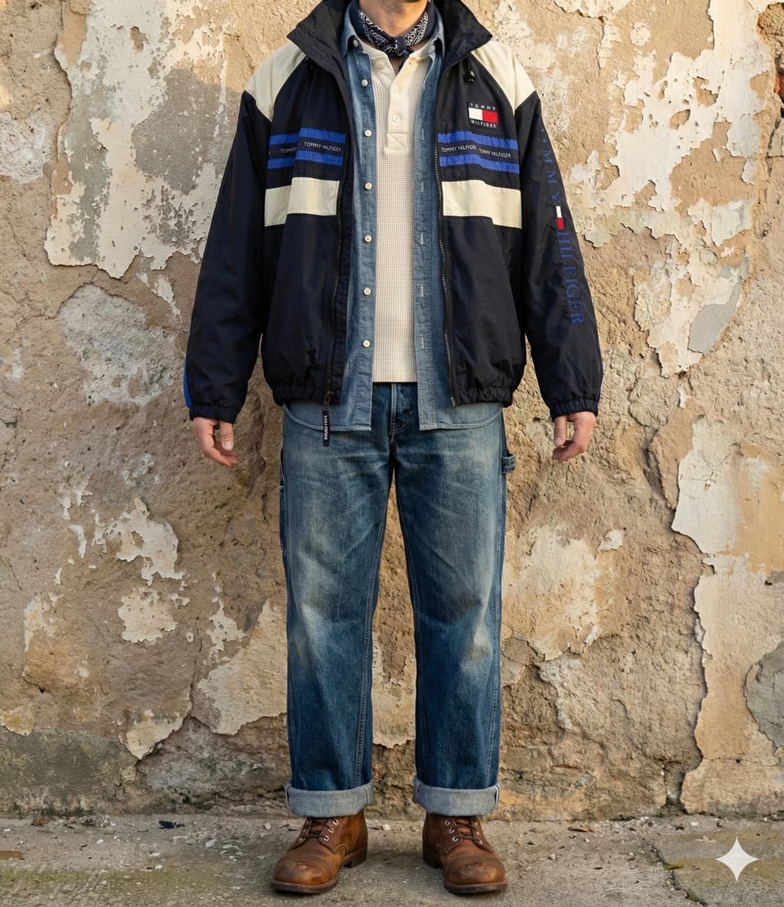  𝟗𝟎'𝐬 𝐓𝐨𝐦𝐦𝐲 바람막이  상품이미지2