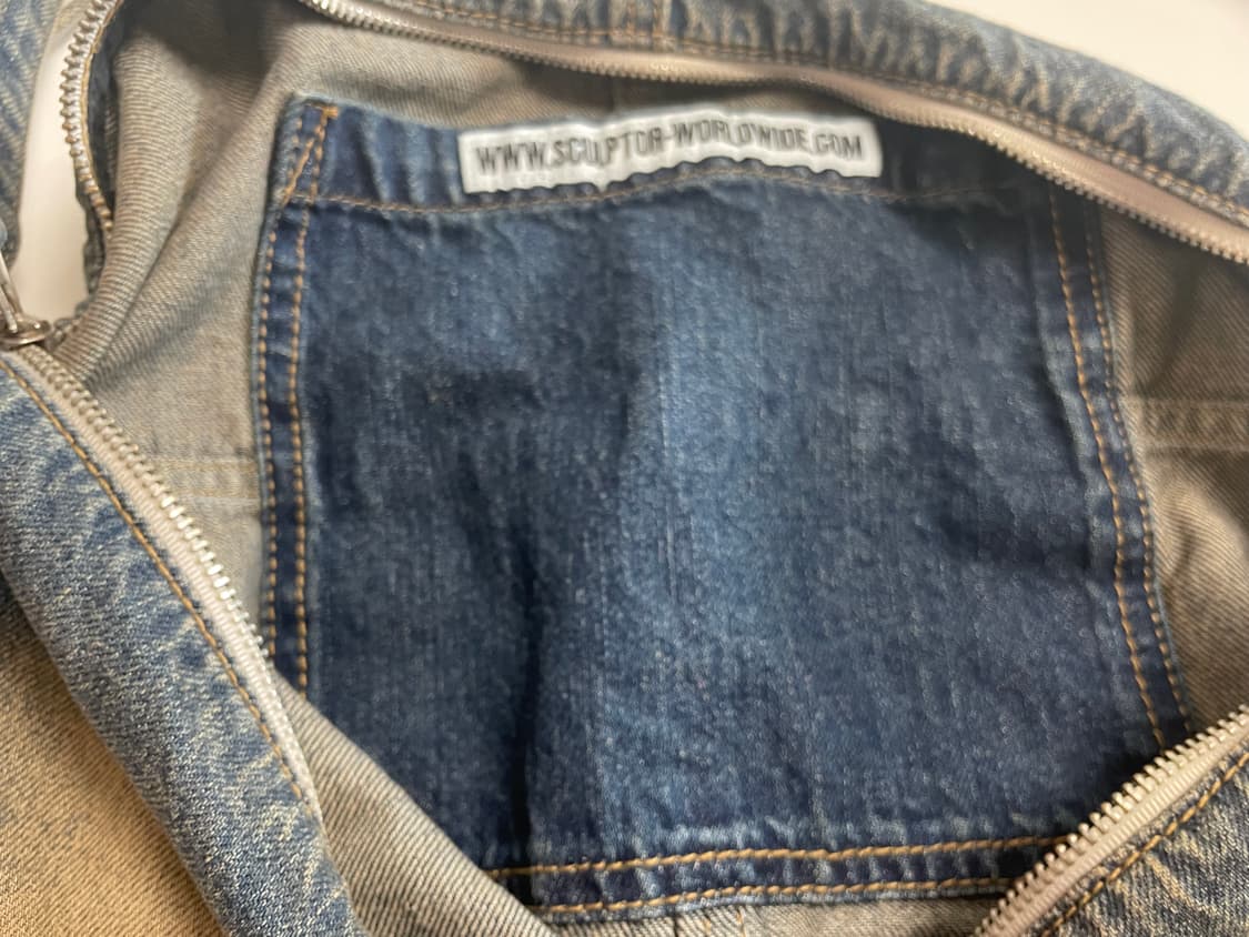 스컬프터 데님 더플백 상품이미지5