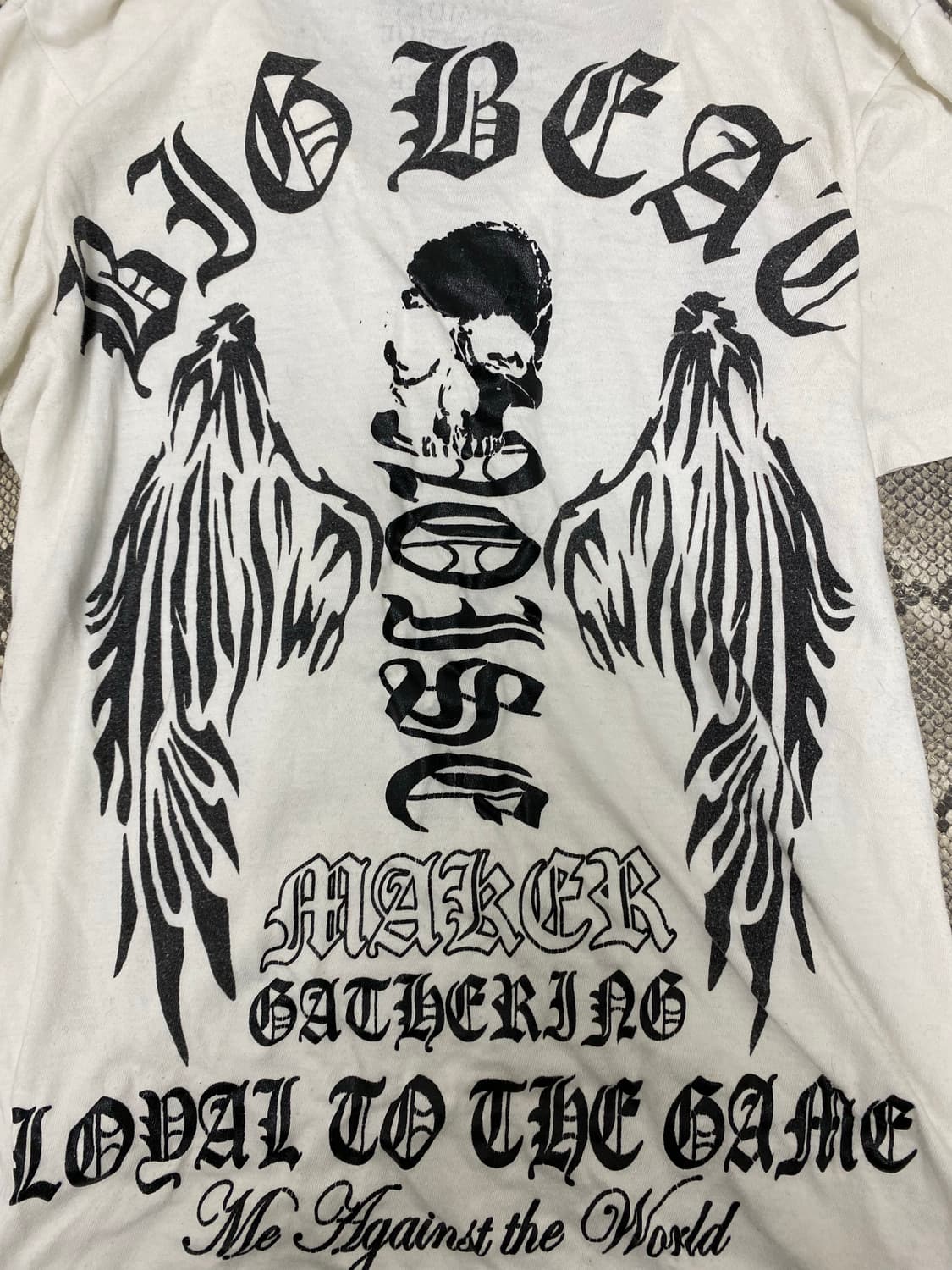 [Defectibe Struct]Skull&Wings Print Tee 상품이미지5