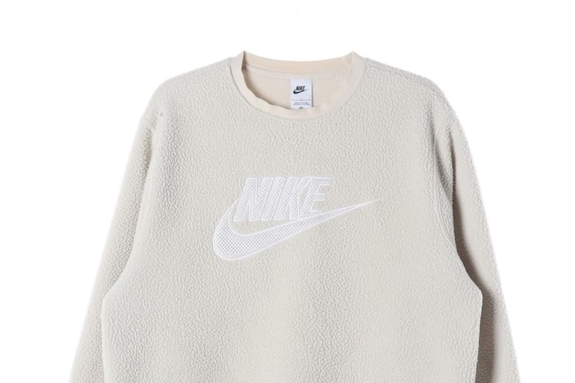 나이키 NSW 헤리티지 쉐르파 뽀글이 플리스 크루넥 L 상품이미지3