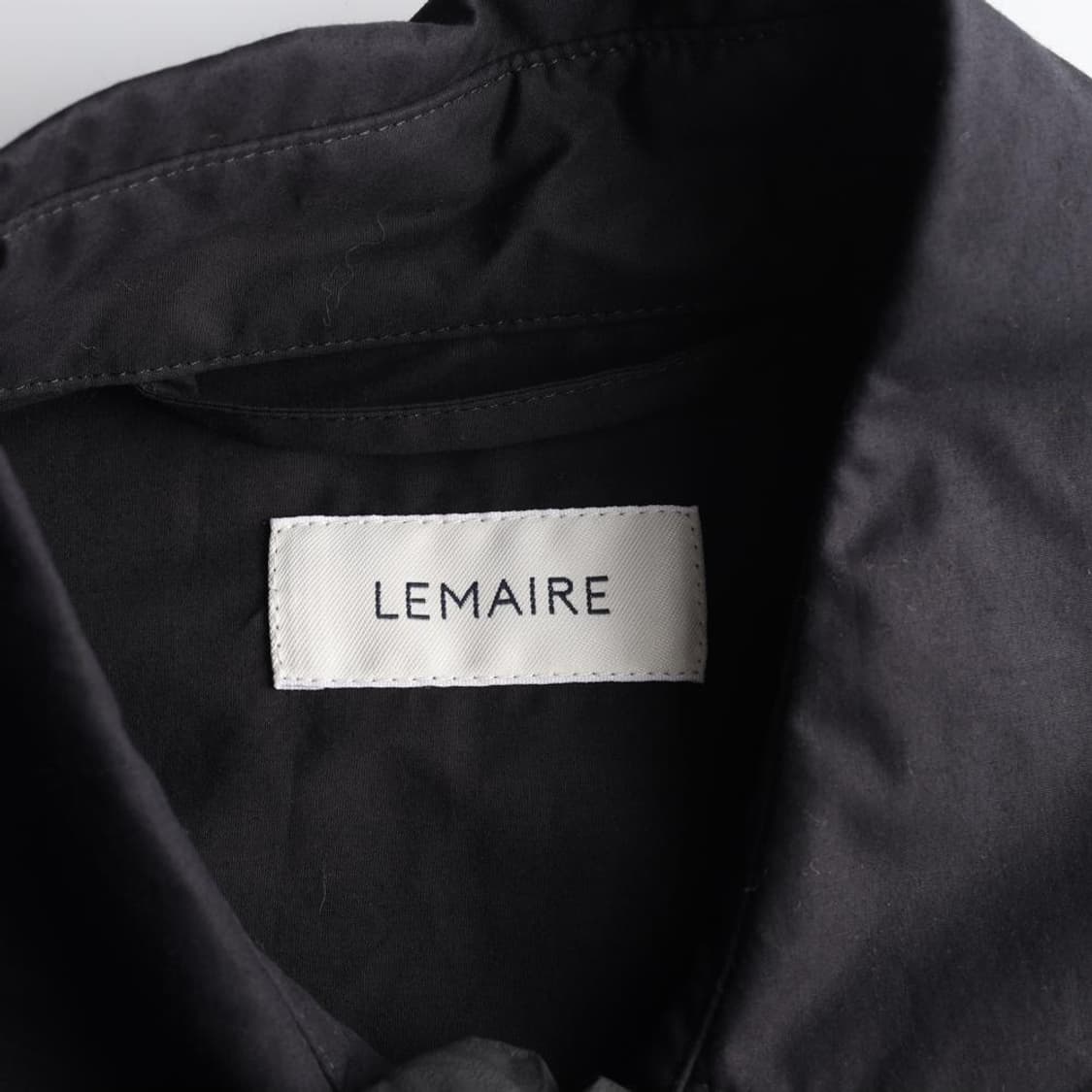 (새상품)[S]르메르 블랙 버튼 오버핏 롱 셔츠원피스
 상품이미지6